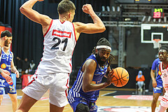 Basketball Superliga 2024/25, Gruunddurchgang 18.Runde BC Vienna vs. Oberwart Gunners


