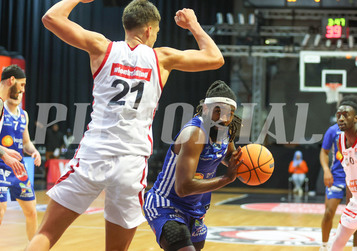 Basketball Superliga 2024/25, Gruunddurchgang 18.Runde BC Vienna vs. Oberwart Gunners


