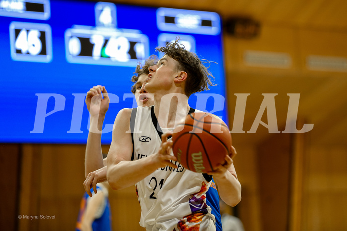 06.04.2025 Österreichischer Basketballverband 2024/25, SLMU16, Post SV Wien vs. BBU Salzburg