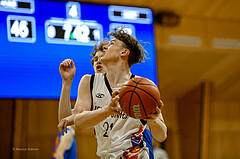 06.04.2025 Österreichischer Basketballverband 2024/25, SLMU16, Post SV Wien vs. BBU Salzburg