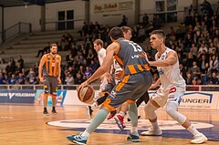 Basketball, ABL 2017/18, Grunddurchgang 17.Runde, Oberwart Gunners, Klosterneuburg Dukes, Edin Bavcic (13)