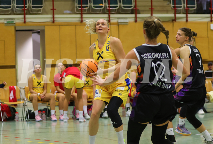 Basketball Damen Superliga 2023/24, Grunddurchgang 3.Runde Vienna United vs. SKN St.Pölten
