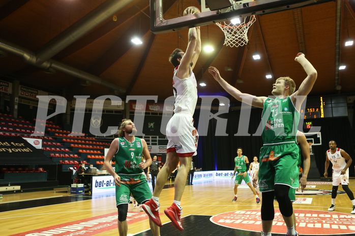 Basketball Superliga 20120/21, Grunddurchgang 5.Runde BC Vienna vs. Kapfenberg Bulls