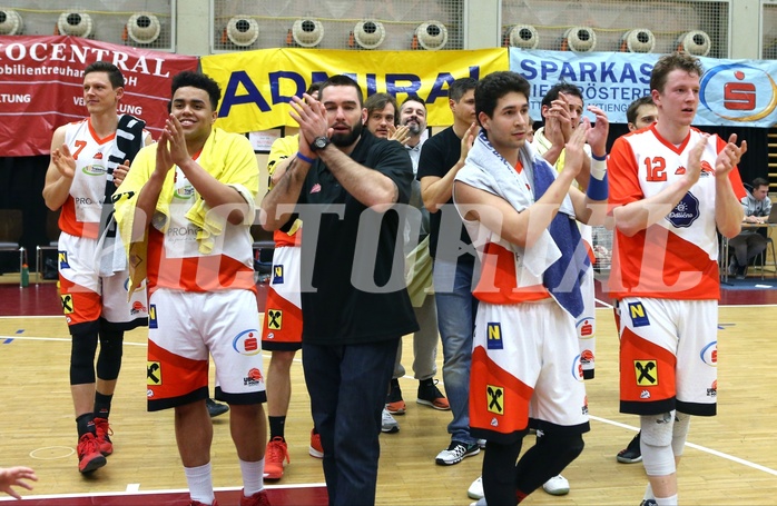 Basketball 2.Bundesliga 2017/18, Grunddurchgang 21.Runde UBC St.Pölten vs. Basket Flames


