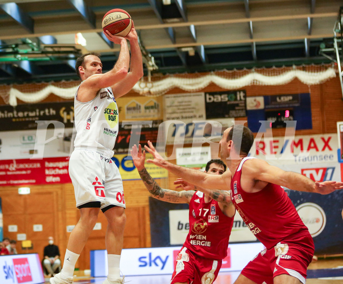 Basketball Superliga 2020/21, Grunddurchgang 18.Runde Gmunden Swans vs. BC Vienna