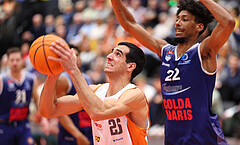 Basketball Superliga 2024/25, Grunddurchgang 14.Runde Klosterneuburg Dukes vs. BBC Nord Dragonz


