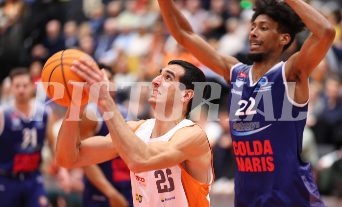 Basketball Superliga 2024/25, Grunddurchgang 14.Runde Klosterneuburg Dukes vs. BBC Nord Dragonz