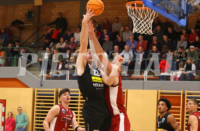 Basketball Zweite Liga 2024/25, Grunddurchgang 7.Runde Mistelbach Mustangs vs. Mattersburg Rocks


