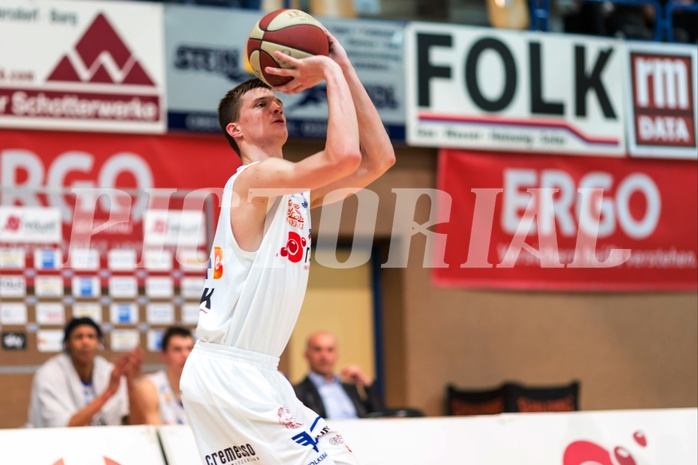Basketball ABL 2015/16 Grunddurchgang 33.Runde Oberwart Gunners vs. WBC Wels