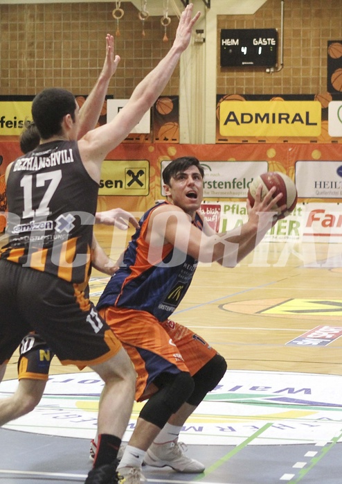 Basketball ABL 2016/17 Grunddurchgang 17.Runde  Fürstenfeld Panthers vs Klosterneuburg Dukes
