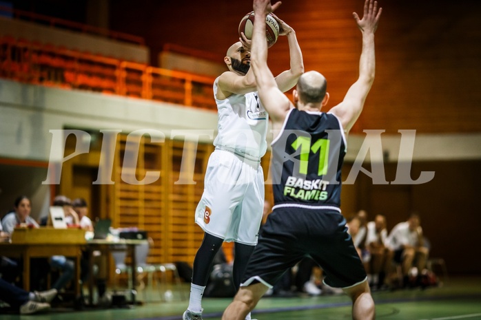 Basketball, 2.Bundesliga, Grunddurchgang 22.Runde, BBC Nord Dragonz, Basket Flames, Tomas Markus (7)