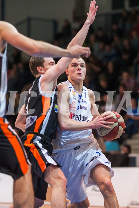 Basketball ABL 2015/16 Grunddurchgang 24.Runde Oberwart Gunners vs. Klosterneuburg Dukes