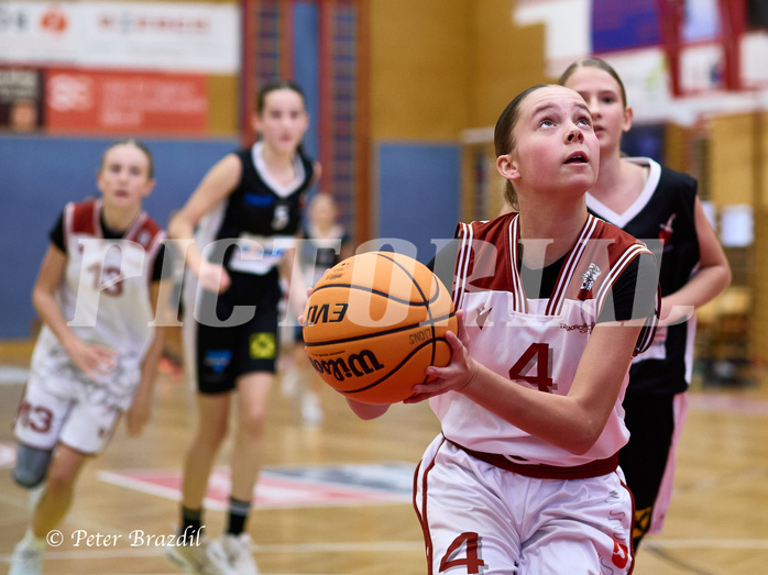 Basketball Superliga 2024/25, SLWU14 Traiskirchen Lionesses vs. DBK Steyrer Witches


