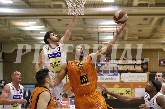 Basketball ABL 2015/16 Grunddurchgang 18.Runde  Fürstenfeld Panthers vs Gmunden Swans
