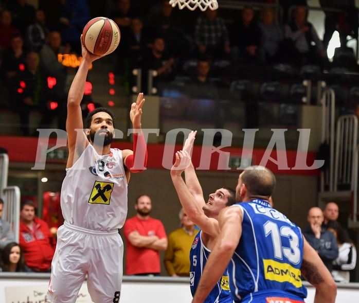 Basketball ABL 2016/17 Grunddurchgang 22. Runde WBC Wels vs ece bulls Kapfenberg