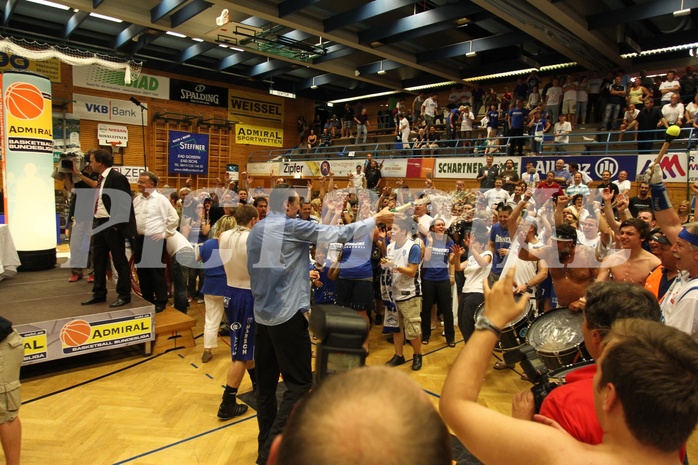 26.05.2011 Basketball ABL 2010/11 Finale Spiel 5 Gmunden Swans vs. Oberwart Gunners


