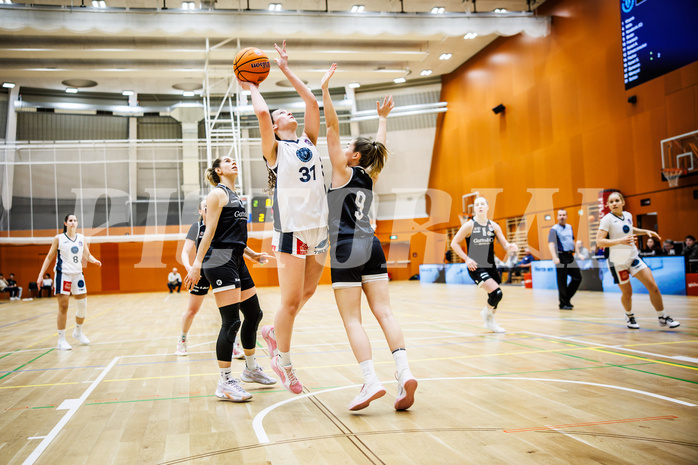 Basketball, Win2Day Basketball Damen Superliga 2024/25, Grunddurchgang 14.Runde, Vienna Timberwolves, Basket Flames, Larissa Serban (31)