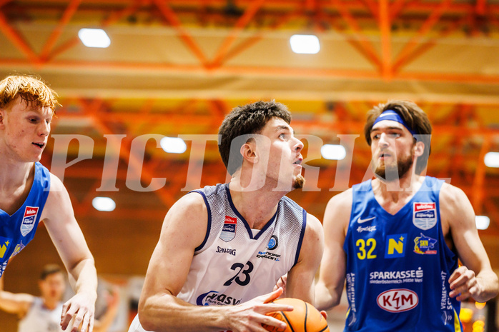 Basketball, win2day Basketball Superliga 2024/25, Grunddurchgang Runde 5, BBC Nord Dragonz, SKN St. Pölten, Dogus Demirel (23)