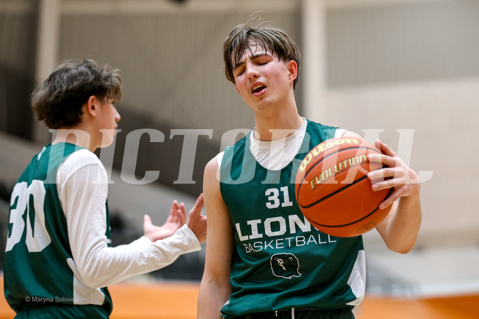 08.03.2025 Österreichischer Basketballverband 2024/25, SLMU16, Post SV Wien vs Dornbirn Lions