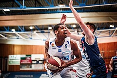 Basketball, ABL 2017/18, Grunddurchgang 33.Runde, Oberwart Gunners, Kapfenberg Bulls, Gregg Denzel (9)