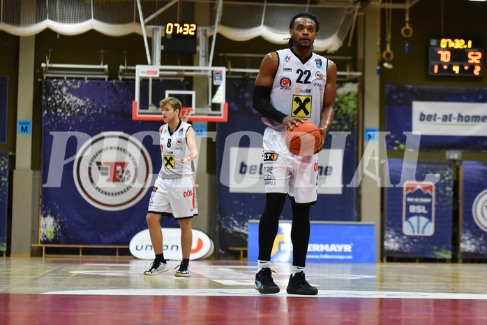 Basketball Superliga 2021/22, Grunddurchgang. 6.Runde Flyers Wels vs. D.C. Timberwolves