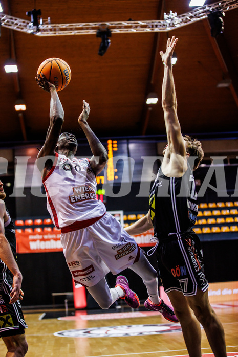 Basketball, Win2Day Superliga 2024/25, Grunddurchgang 17.Runde, BC Vienna, Flyers Wels, 