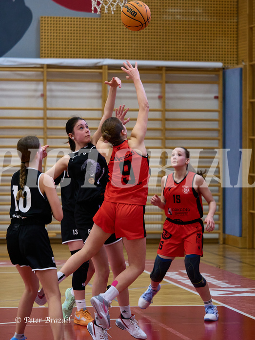 Basketball Superliga 2024/25, SLWU14 Traiskirchen Lionesses vs. Gratkorn Scorpions


