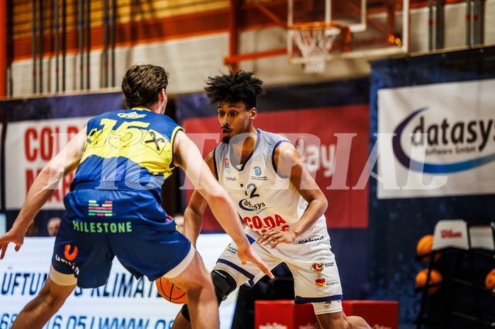 Basketball, win2day Basketball Superliga 2024/25, Grunddurchgang Runde 13, BBC Nord Dragonz, UBSC Graz, Jalen Green (22)