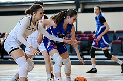 02.03.2025 Österreichischer Basketballverband 2024/25, SLWU16 Basket Flames UNION vs. DBB  Basketgirls Wels
