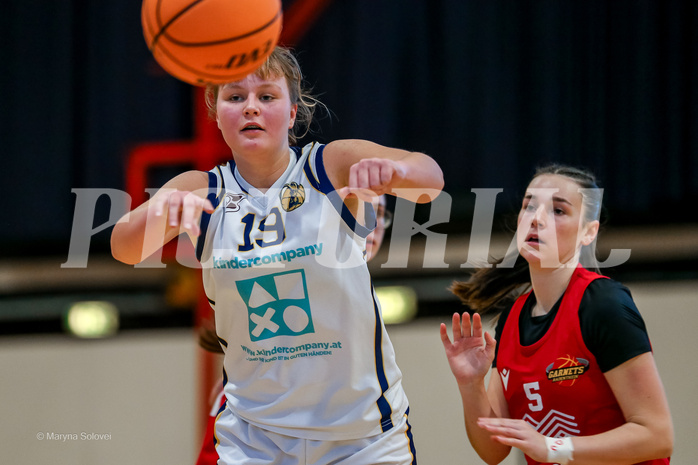 18.01.2025 Österreichischer Basketballverband 2024/25, SLWU16, WAT 3 Capricorns vs. ASKÖ Radenthein Garnets