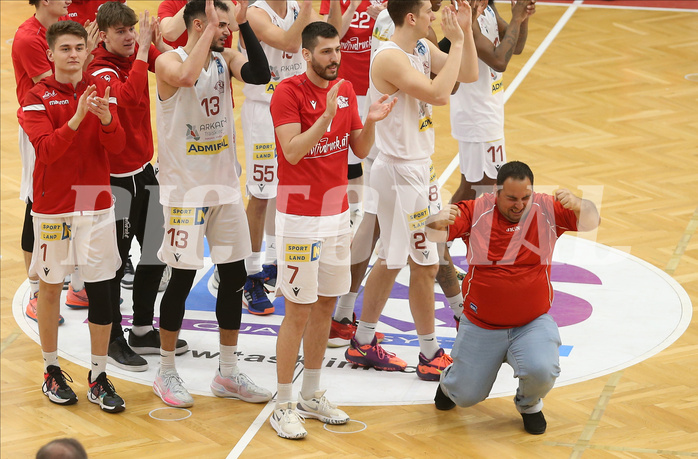 Basketball Superliaga 2021/22, 6.Qualifikationsrunde Traiskirchen Lions vs. D.C. Timberwolves