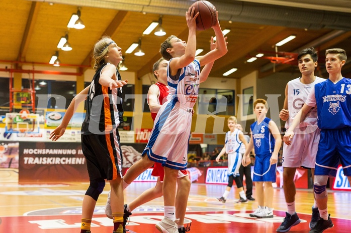 Basketball, ABL 2016/17, All Star Day 2017, Team Austria, Team International, U14 Allstar Game