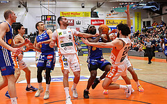 Basketball Superliga 2024/25, 9.Plazierungsrunde Klosterneuburg Dukes vs. Oberwart Gunners


