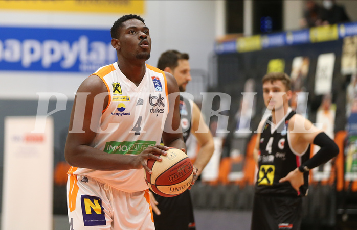 Basketball Superliga 20120/21, Grunddurchgang 9.Runde Klosterneuburg Dukes vs. Flyers Wels