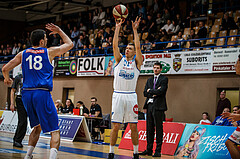 Basketball, Admiral Basketball Superliga 2019/20, Grunddurchgang 13.Runde, Oberwart Gunners, D.C. Timberwolves, Jonathan Knessl (12)