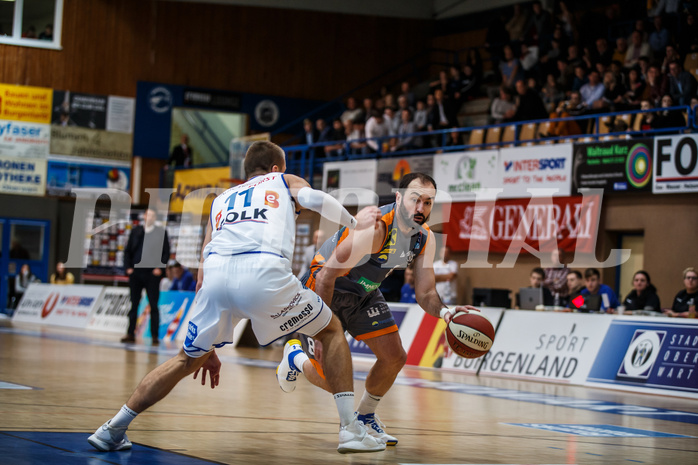 Basketball, Admiral Basketball Superliga 2019/20, Grunddurchgang 16.Runde, Oberwart Gunners, Klosterneuburg Dukes, Predrag Miletic (8)