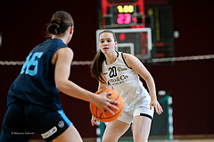 15.02.2025 Österreichischer Basketballverband 2024/25, SLWU19, Basket Flames UNION vs. Vienna Timberwolves