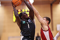 Basketball Zweite Liga 2024/25, Grunddurchgang 21.Runde Mistelbach Mustangs vs. Raiders Tirol


