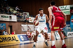 Basketball, ABL 2017/18, Grunddurchgang 27.Runde, Oberwart Gunners, BC Vienna, Gregg Denzel (9)