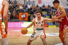 Basketball Superliga 2024/25, Grunddurchgang 15.Runde Klosterneuburg Dukes vs. BC Vienna