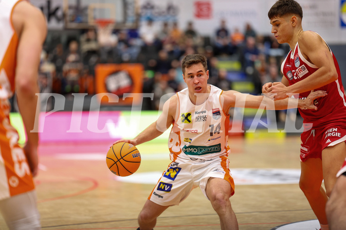 Basketball Superliga 2024/25, Grunddurchgang 15.Runde Klosterneuburg Dukes vs. BC Vienna