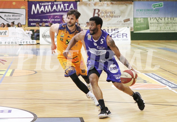 Basketball ABL 2017/18 Grunddurchgang 34.Runde  Fürstenfeld Panthers vs Oberwart Gunners