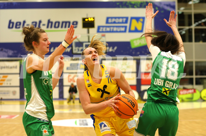 Basketball Damen Superliga 2023/24, Finale Spiel 1 SKN St. Pölten vs. UBI Graz


