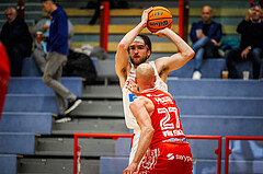 Basketball, win2day Basketball Superliga 2024/25, Grunddurchgang 8.Runde, SKN St. Pölten, Flyers Wels, Andrew Sims (32)