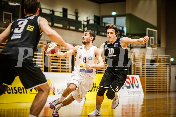 Basketball, Basketball Zweite Liga, Grunddurchgang 7.Runde, Mattersburg Rocks, Raiders Tirol, Jan NICOLI (6)