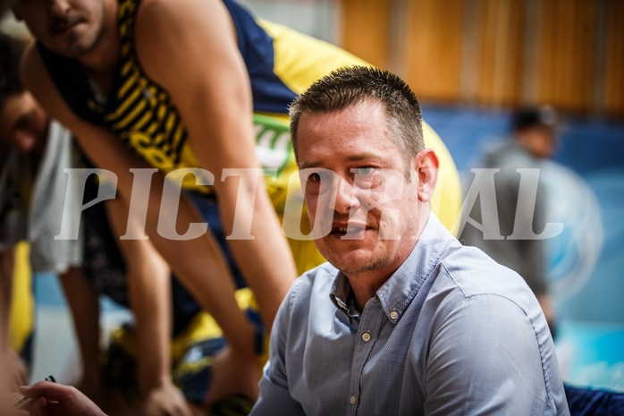 Basketball, ABL 2018/19, Grunddurchgang 27.Runde, Oberwart Gunners, BC Vienna, Milos Spoar (Head Coach) Basketball, ABL 2018/19, Grunddurchgang 27.Runde, Oberwart Gunners, BC Vienna, Milos Spoar (Head Coach)