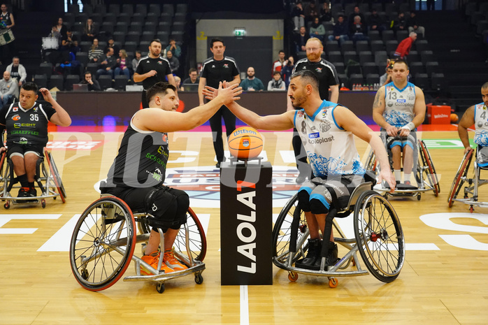Basketball Austria Cup 2025, Final Four, Rollstuhl BB Cup Finale,  Flinkstones Graz vs Sitting Bulls Klosterneuburg


