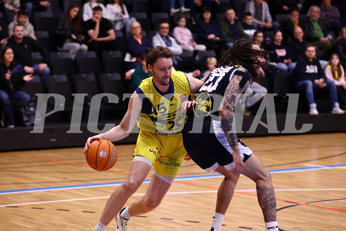28.03.2025, Graz, Raiffeisen Sportpark Graz, Basketball Superliga 2024/25, 7. Platzierungsrunde, UBSC Graz - Gmunden Swans