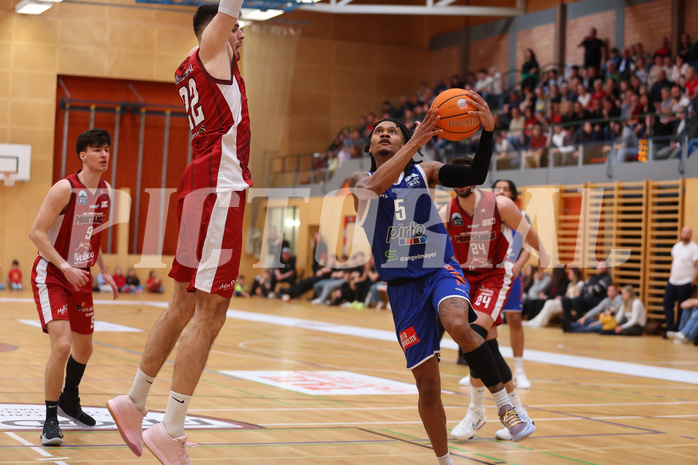 Basketball Zweite Liga 2024/25, Playoffs, Viertelfinale Spiel 1 Mistelbach Mustangs vs. Kufstein Towers


