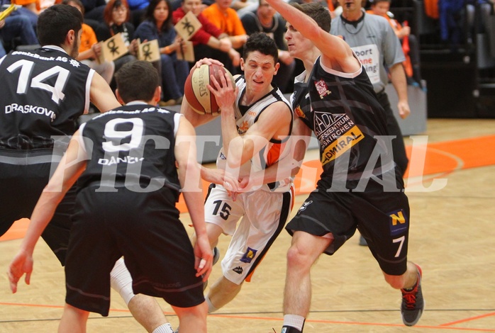 Basketball ABL 2015/16 Grunddurchgang 16.Runde BK Dukes Klosterneuburg vs. Traiskirchen Lions


